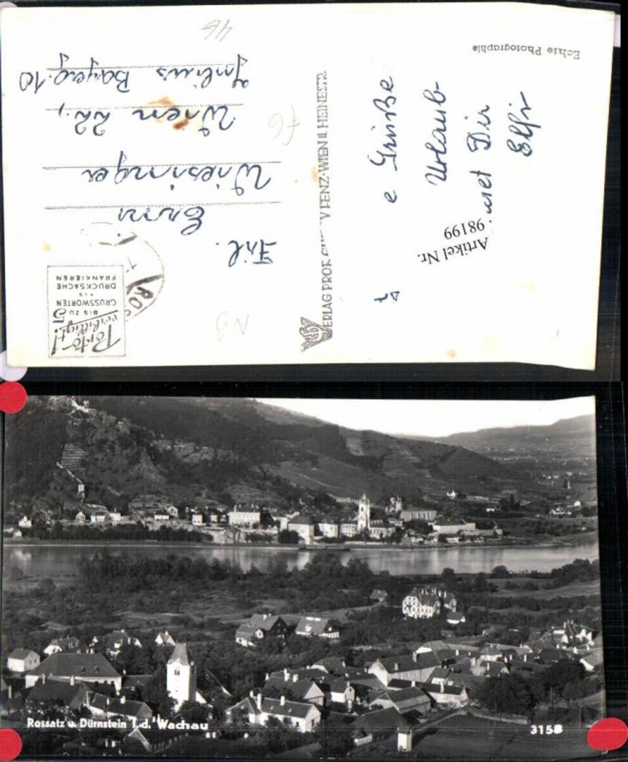 98199,Rossatz m. Dürnstein i.d. Wachau