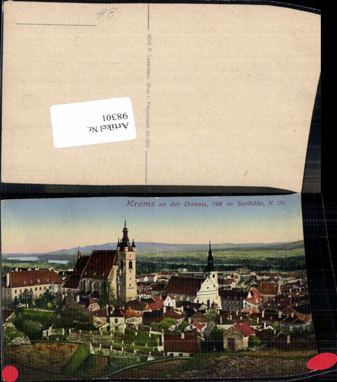 98301,Krems a.d. Donau COLOR 1916