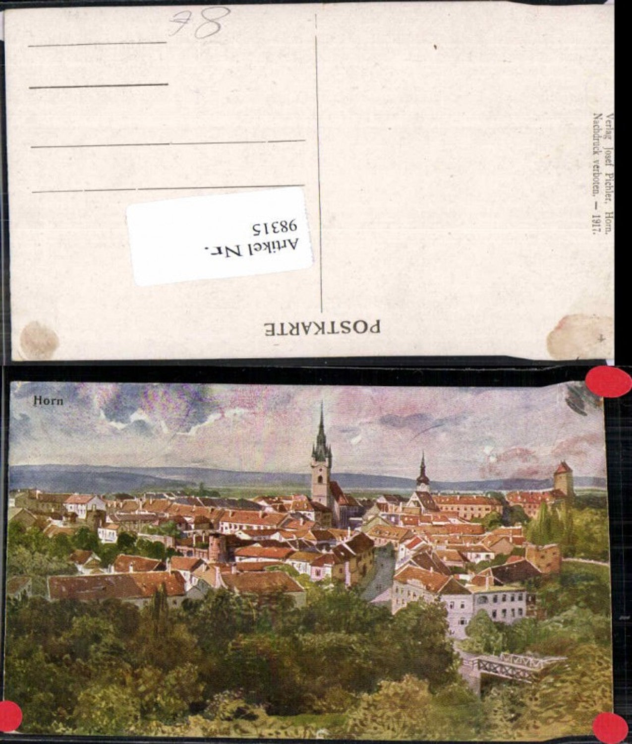 98315,Horn Tolle AK 1917