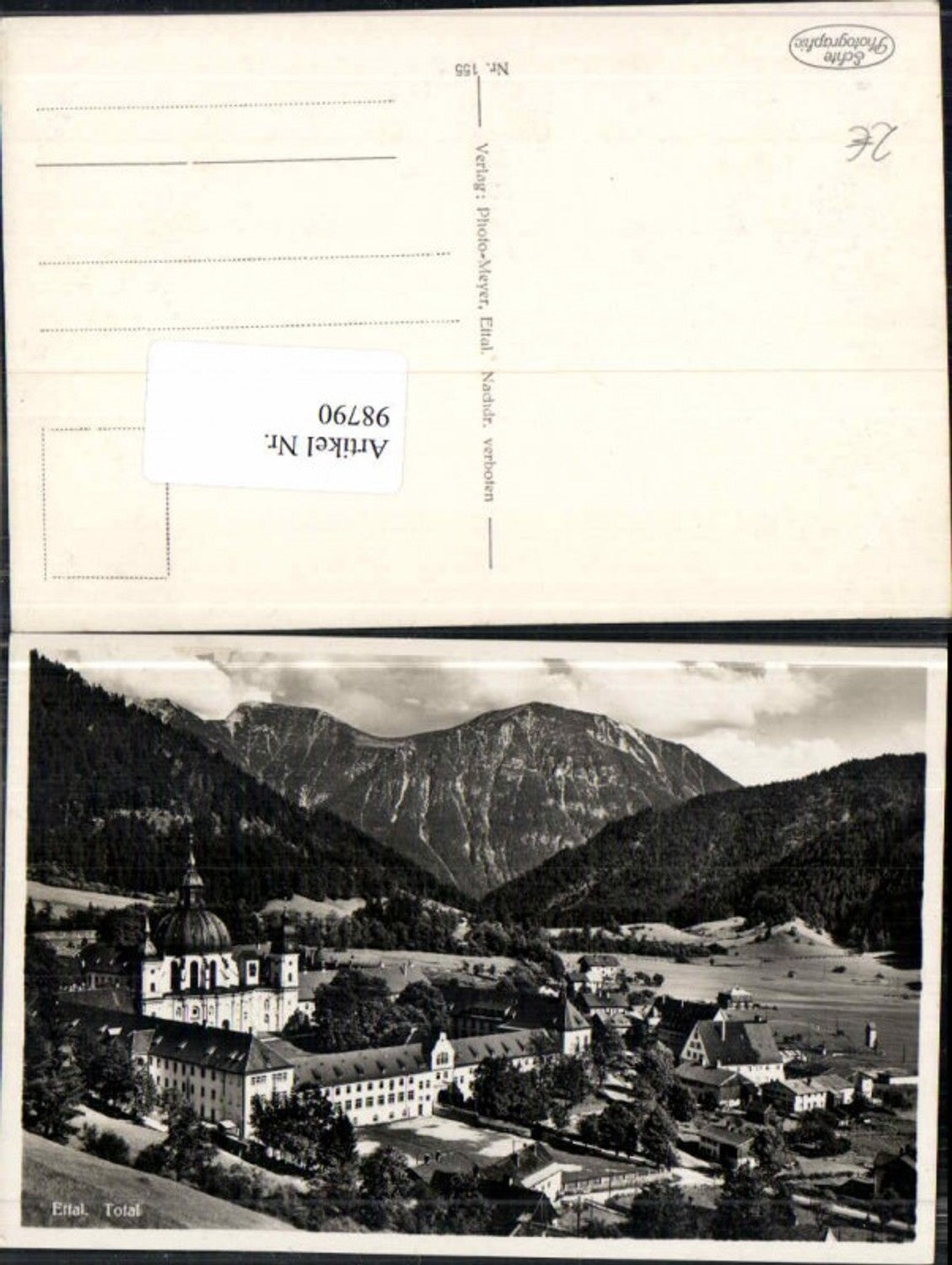 98790,Ettal Kloster Totale