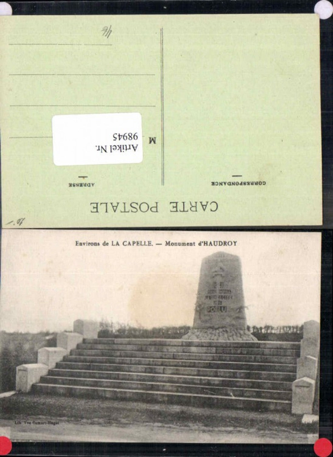 98945,Environs La Capelle Monument Haudroy