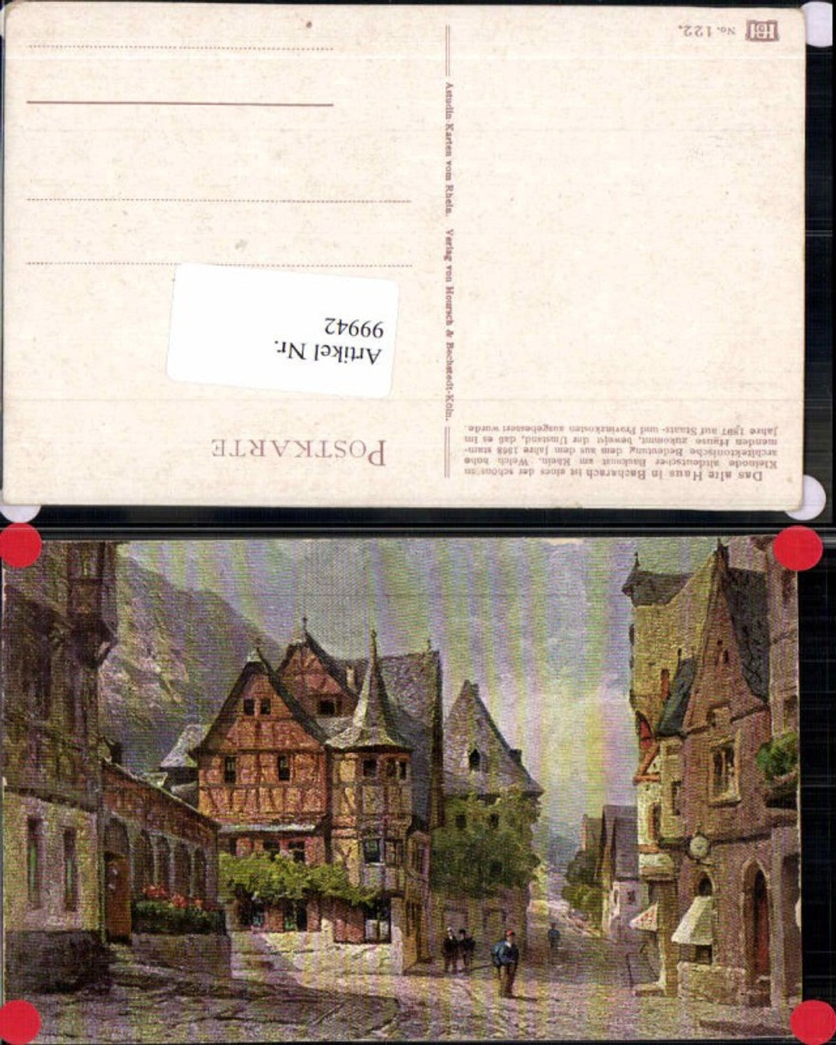 99942,Bacharach am Rhein N. Astudin sign.