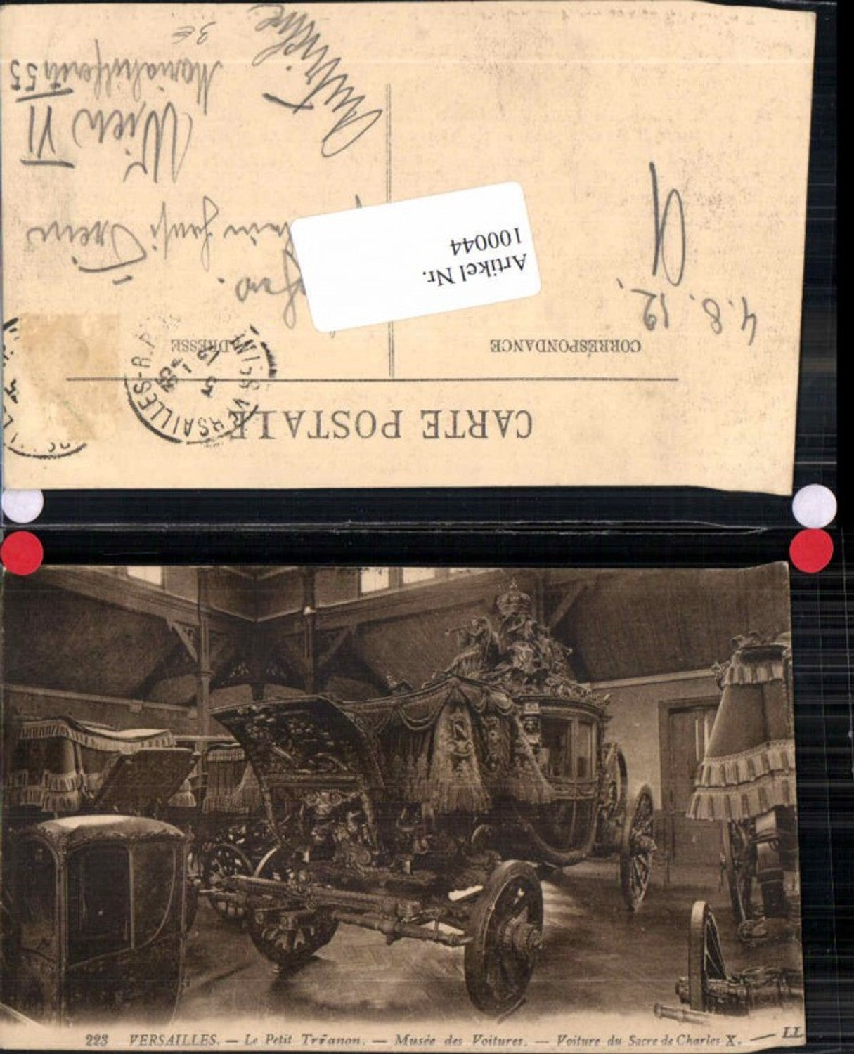 100044,Versailles Le Petit Voitures
