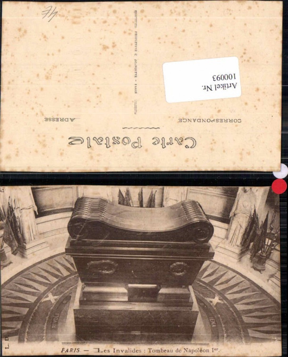 100093,Paris Les invalides Tombeau de Napoleon