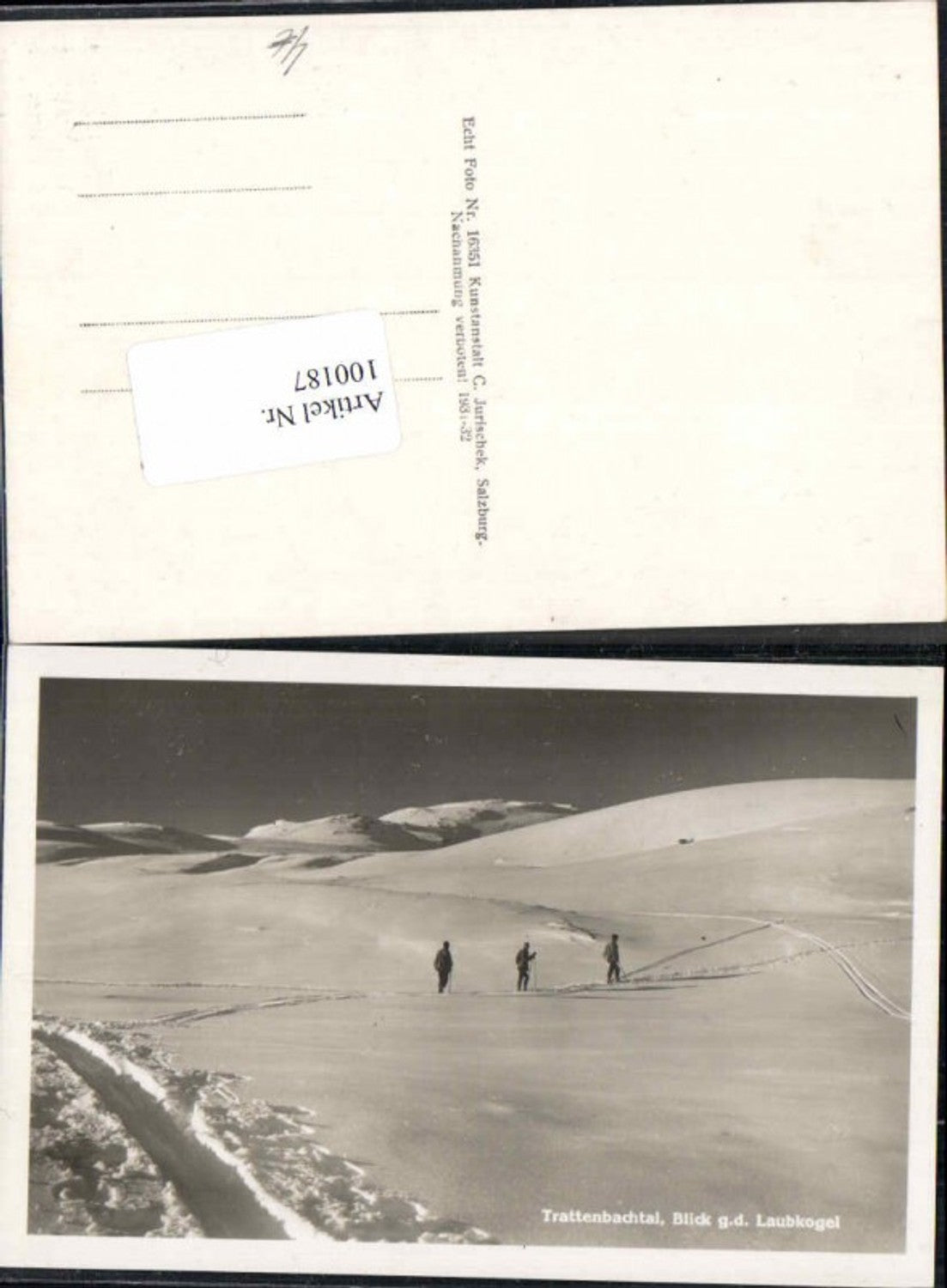 100187,Trattenbachtal Laubkogel Tourengeher Bramberg Neukirchen