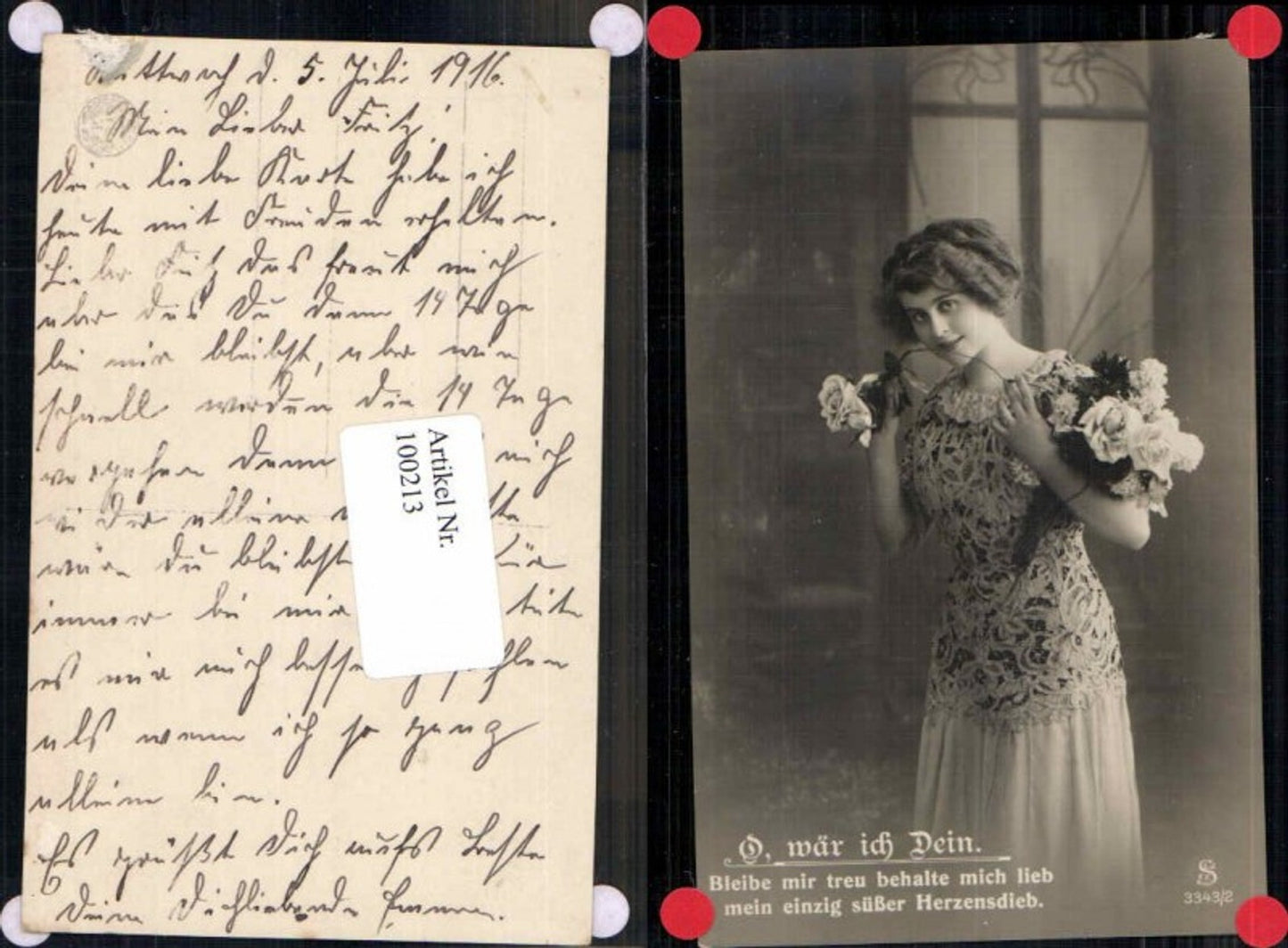 100213,Tolle Junge Frau Blumen Kleid Mode Girl Flower Fashion