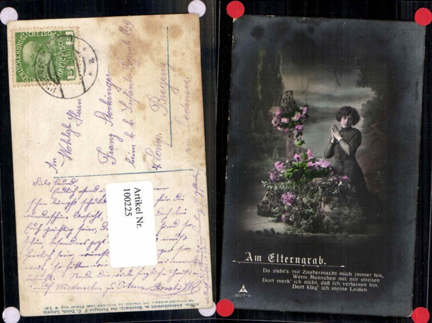 100225,Elterngrab Grab Frau am Friedhof Photochemie 9027-6