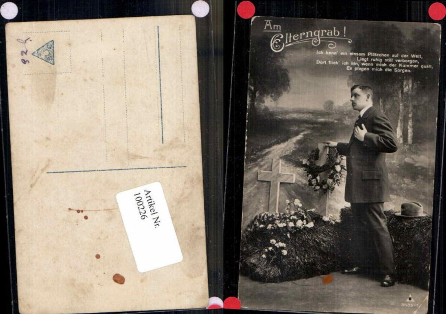 100226,Elterngrab Grab Friedhof Photochemie 3535-1