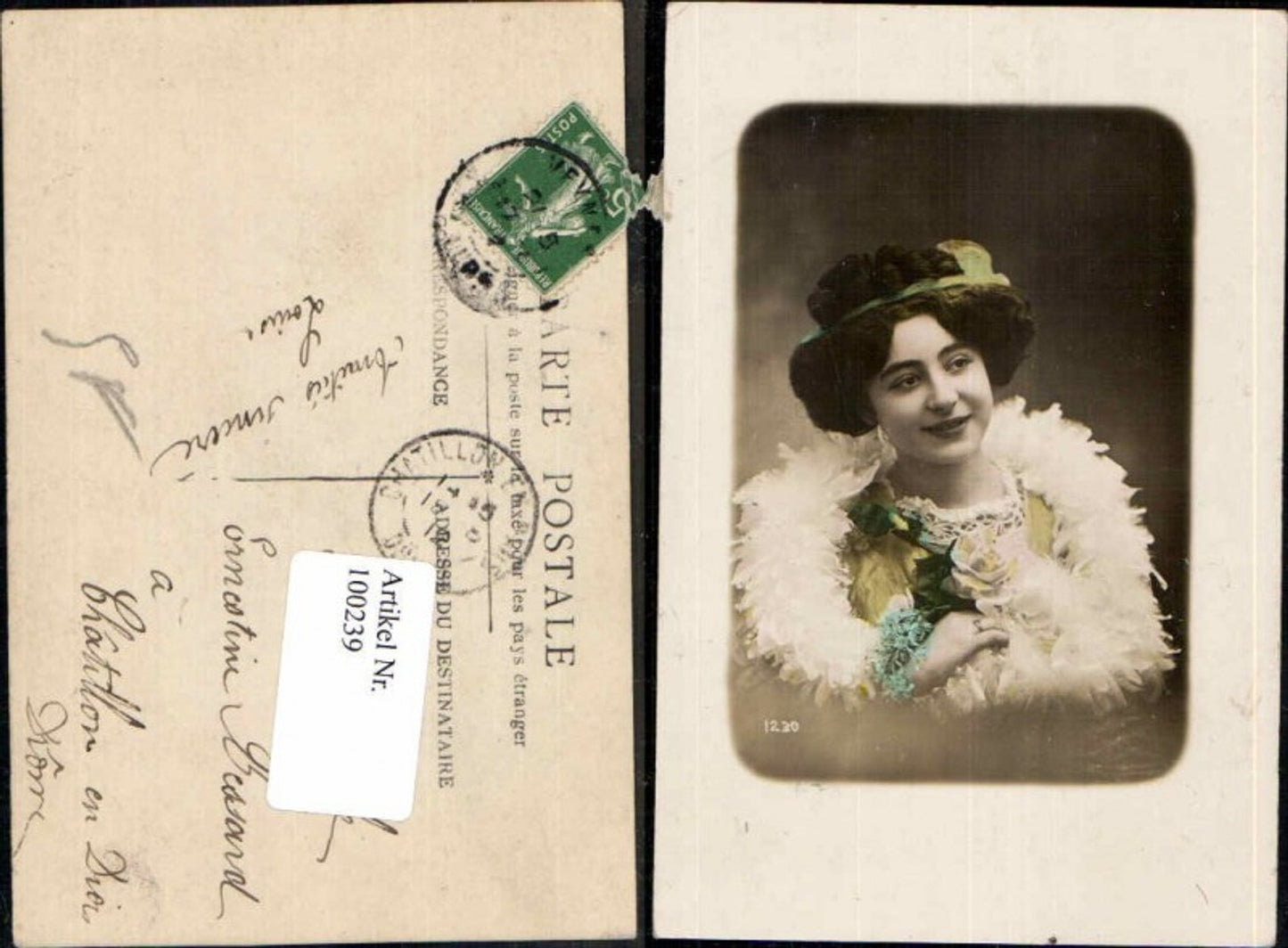 100239,Tolle Schöne Frau Mode Haarmode Rose Girl Flower