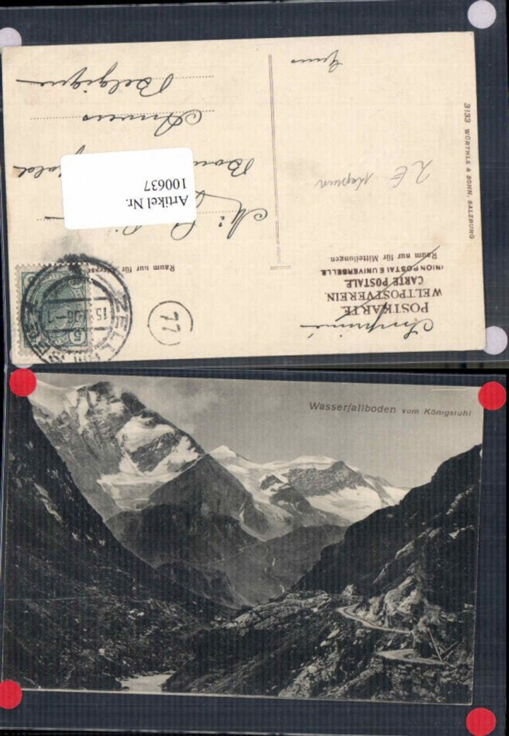 100637,Wasserfallboden Kaprunertal kaprun Zell am See