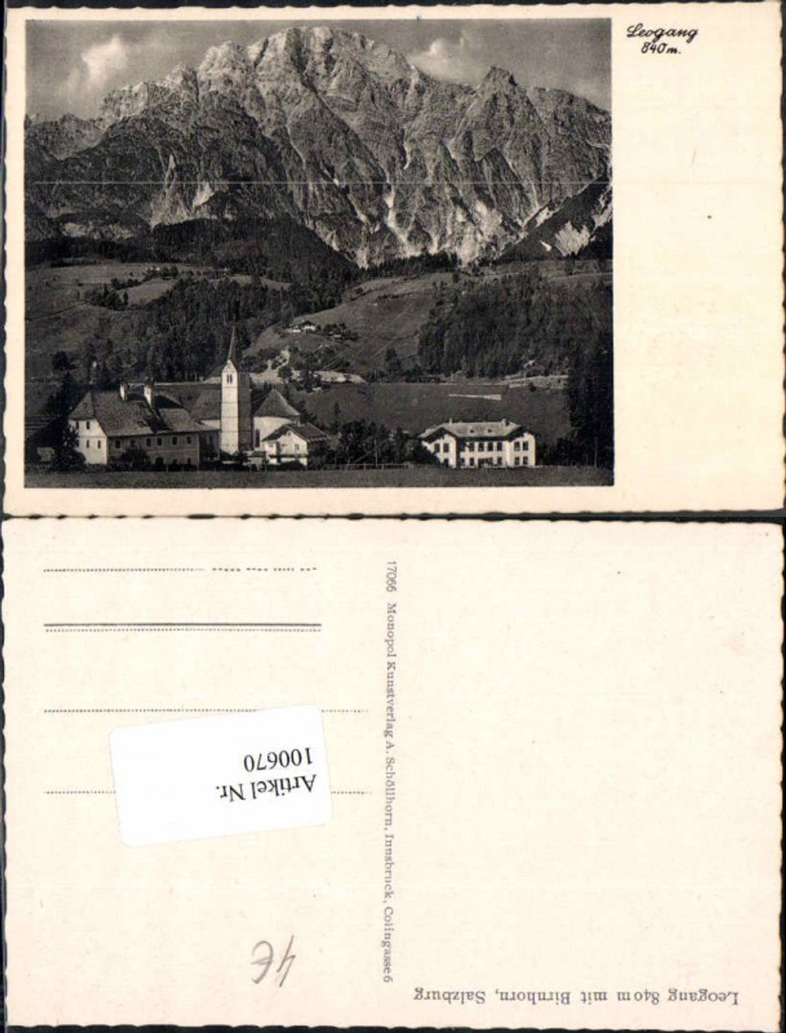 100670,Leogang bei Saalbach Ortsansicht