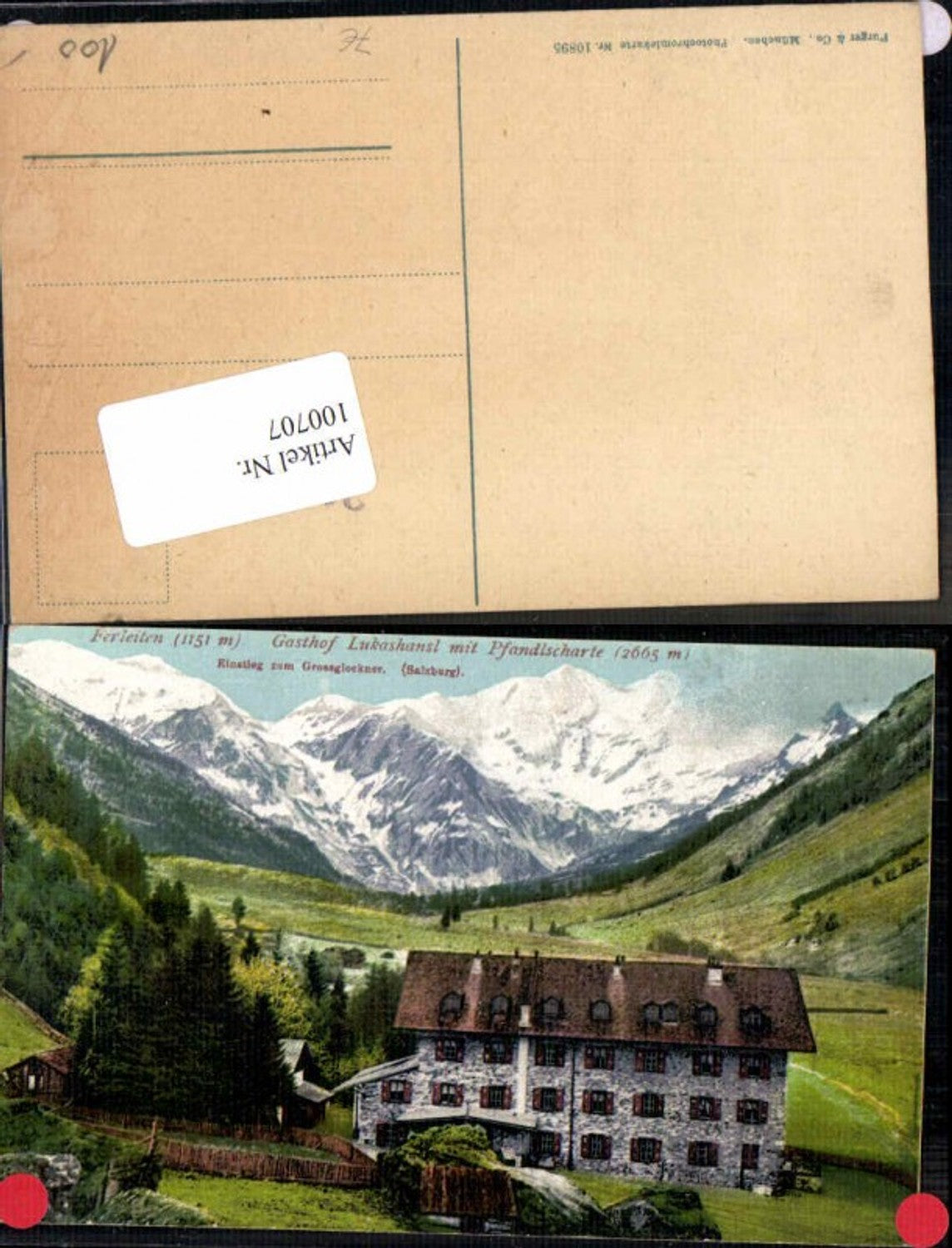 100707,Ferleiten Gasthaus Lukashansl Pfandlscharte Purger Co 10895