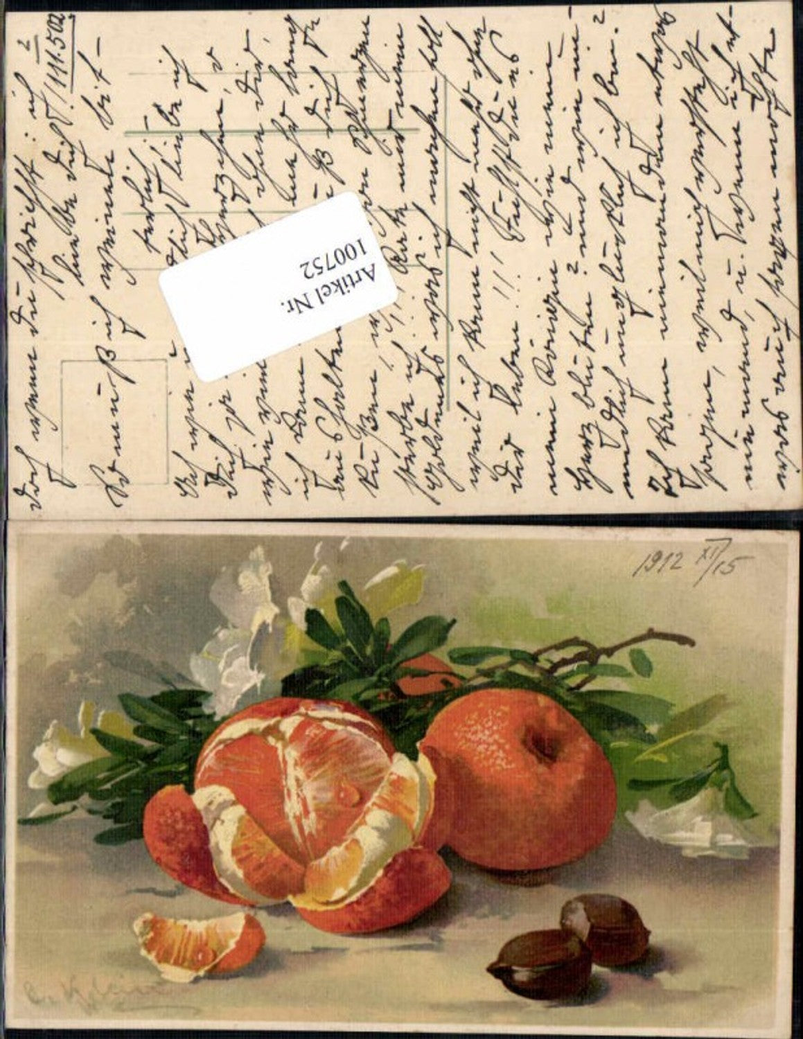 100752, Catharina Klein Oranges Fruit Mandarins