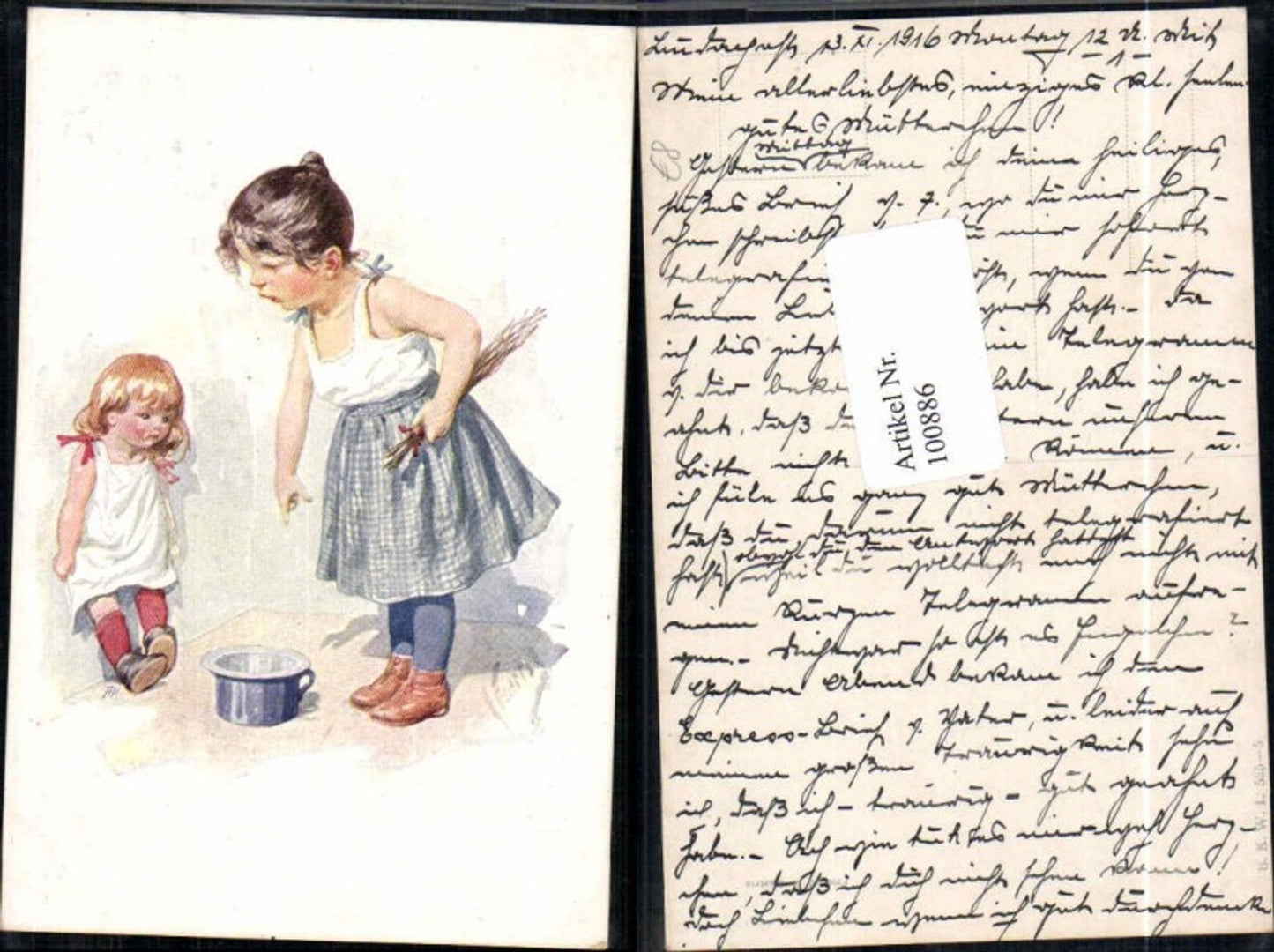 100886,Karl Feiertag Kind als Erwachsene B.K.W.I 525-5