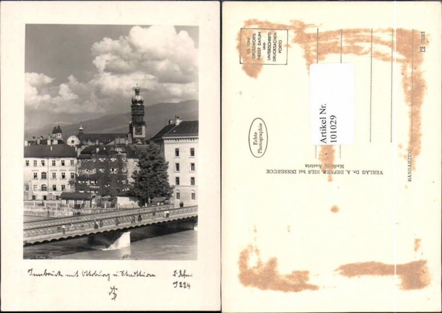 101029,Dr. Defner Igls No. I 224 Innsbruck