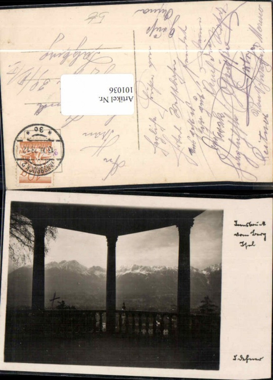 101036,Dr. Defner Igls Nr Innsbruck Berg Isel