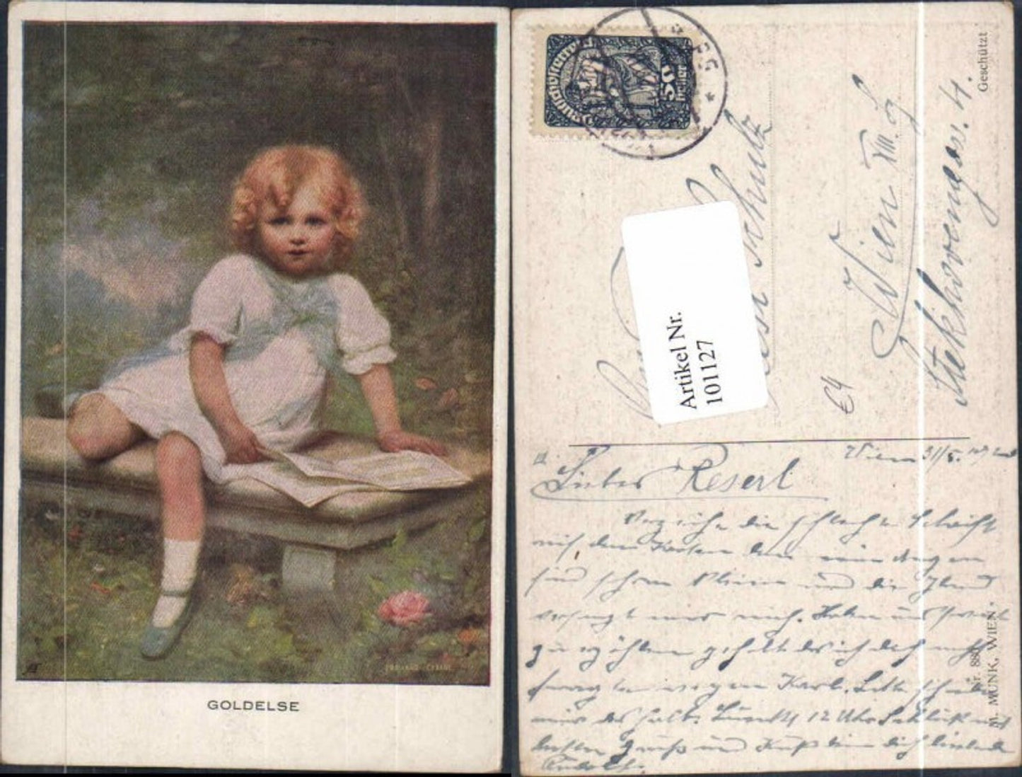 101127,M. Munk Vienne 880 Eduard Cabane Goldelse