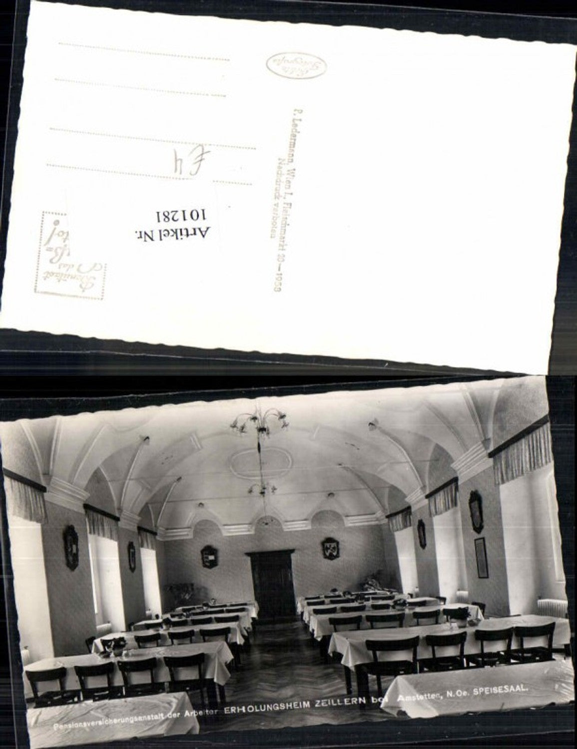 101281,Zeillern bei Amstetten Innen Speisesaal