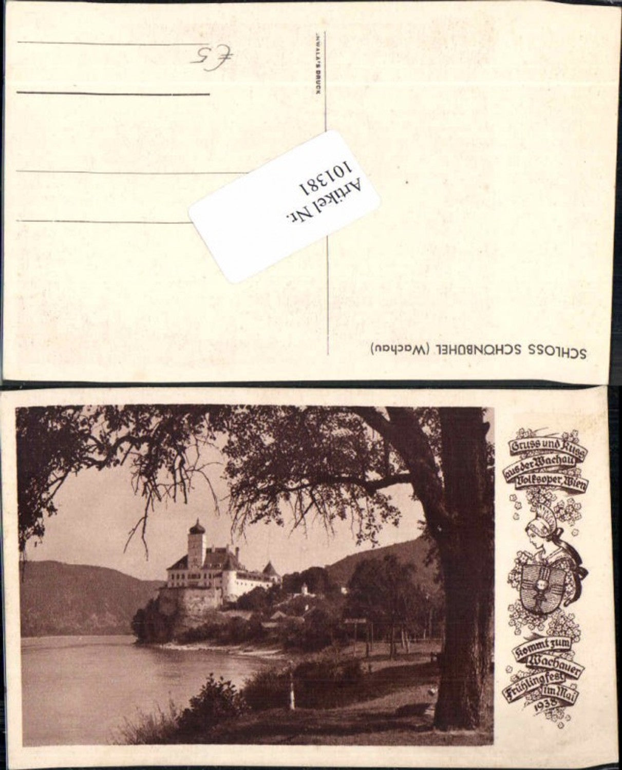 101381, Schönbühel on the Danube in Wachau