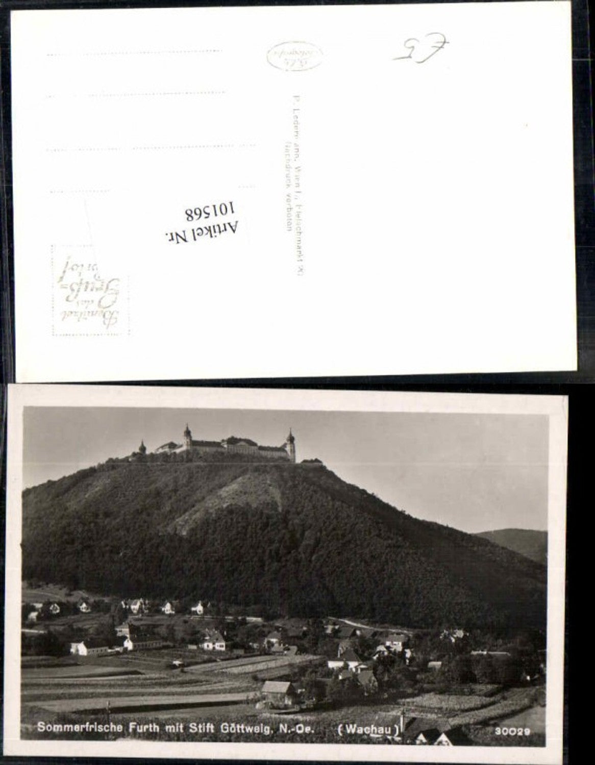 101568,Sommerfrische Furth m. Stift Göttweig