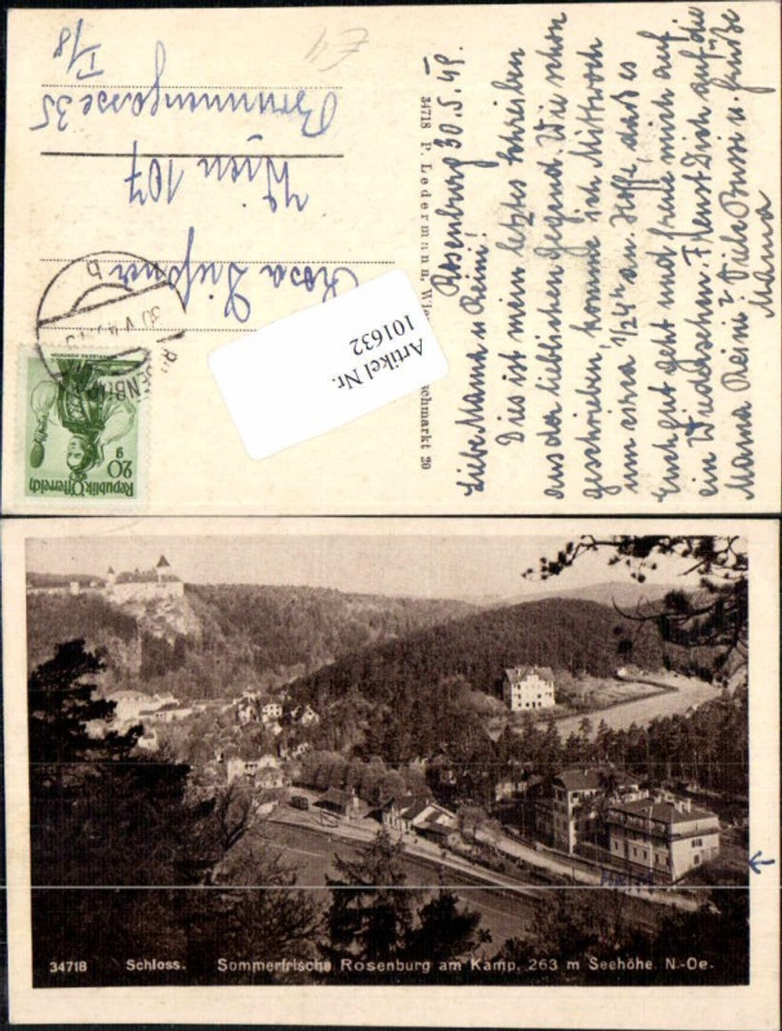 101632,Rosenburg am Kamp m. Bahnhof