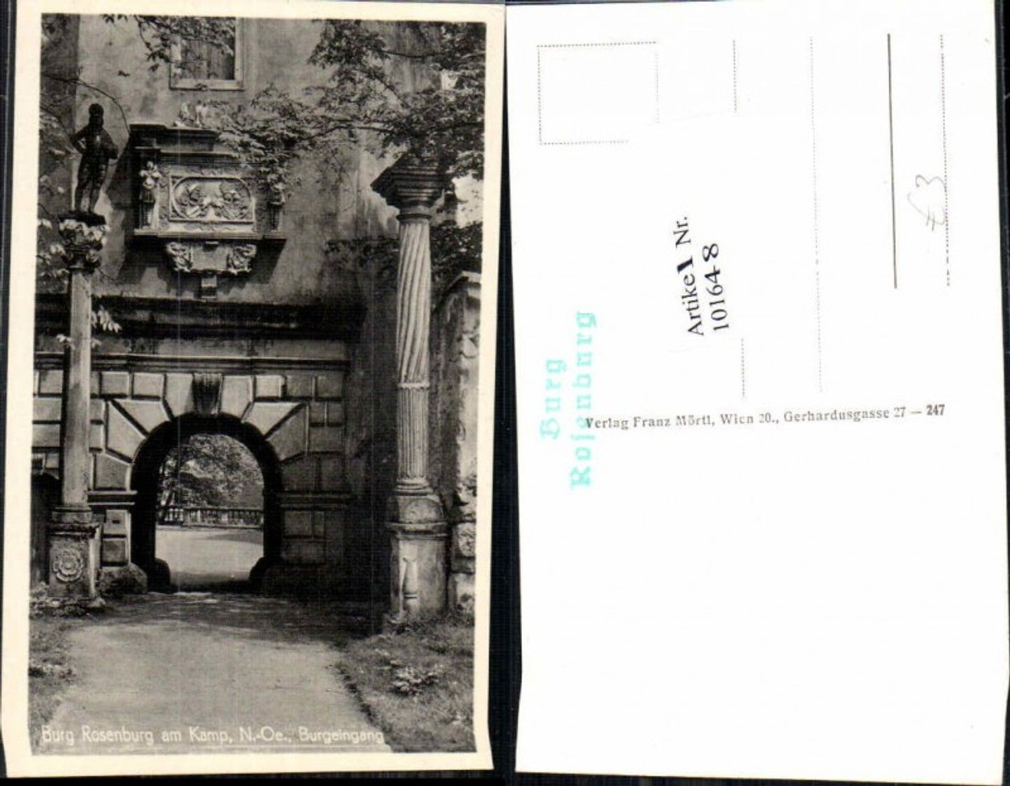 101648,Rosenburg am Kamp Burgeingang