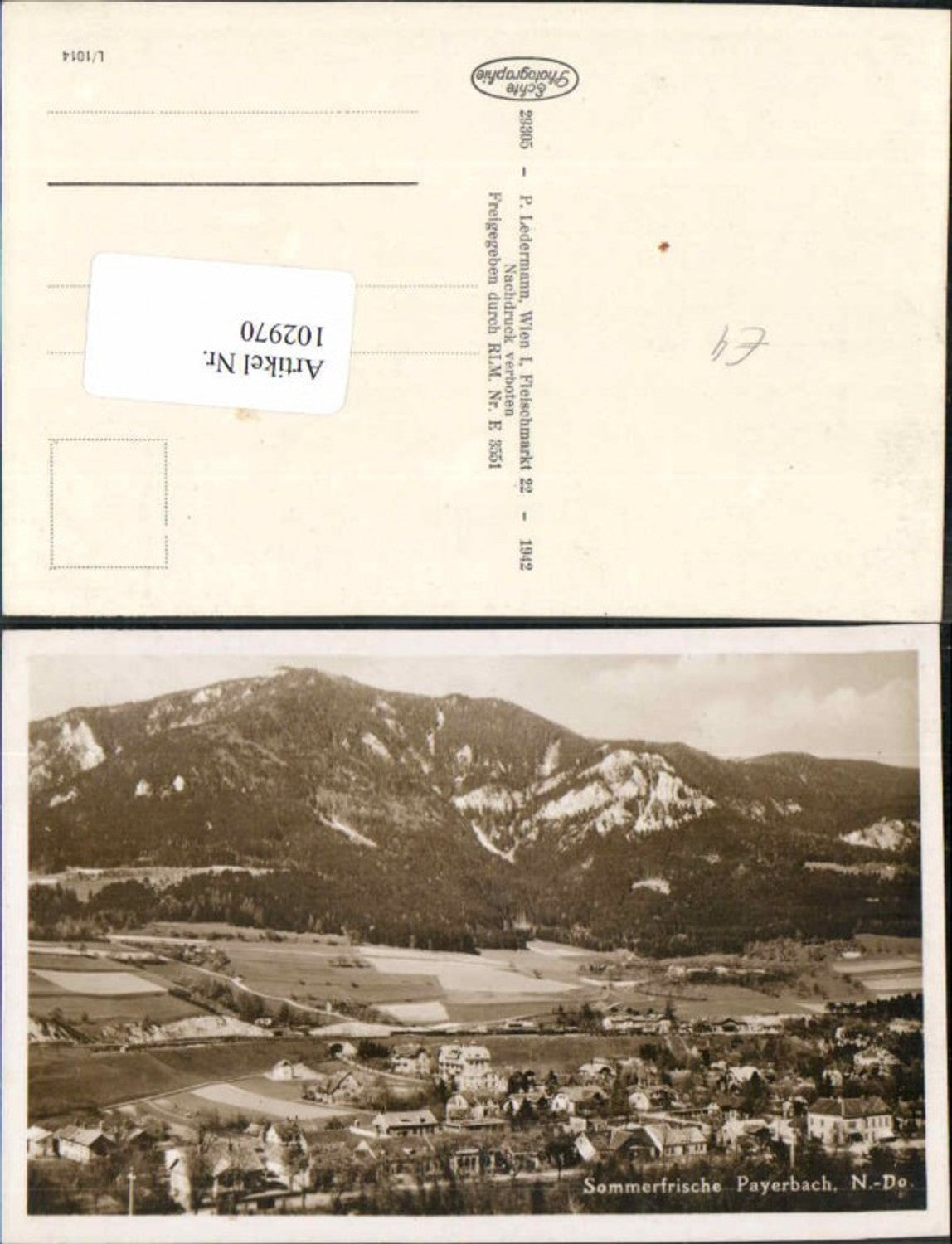 102970, Summer retreat Payerbach Total