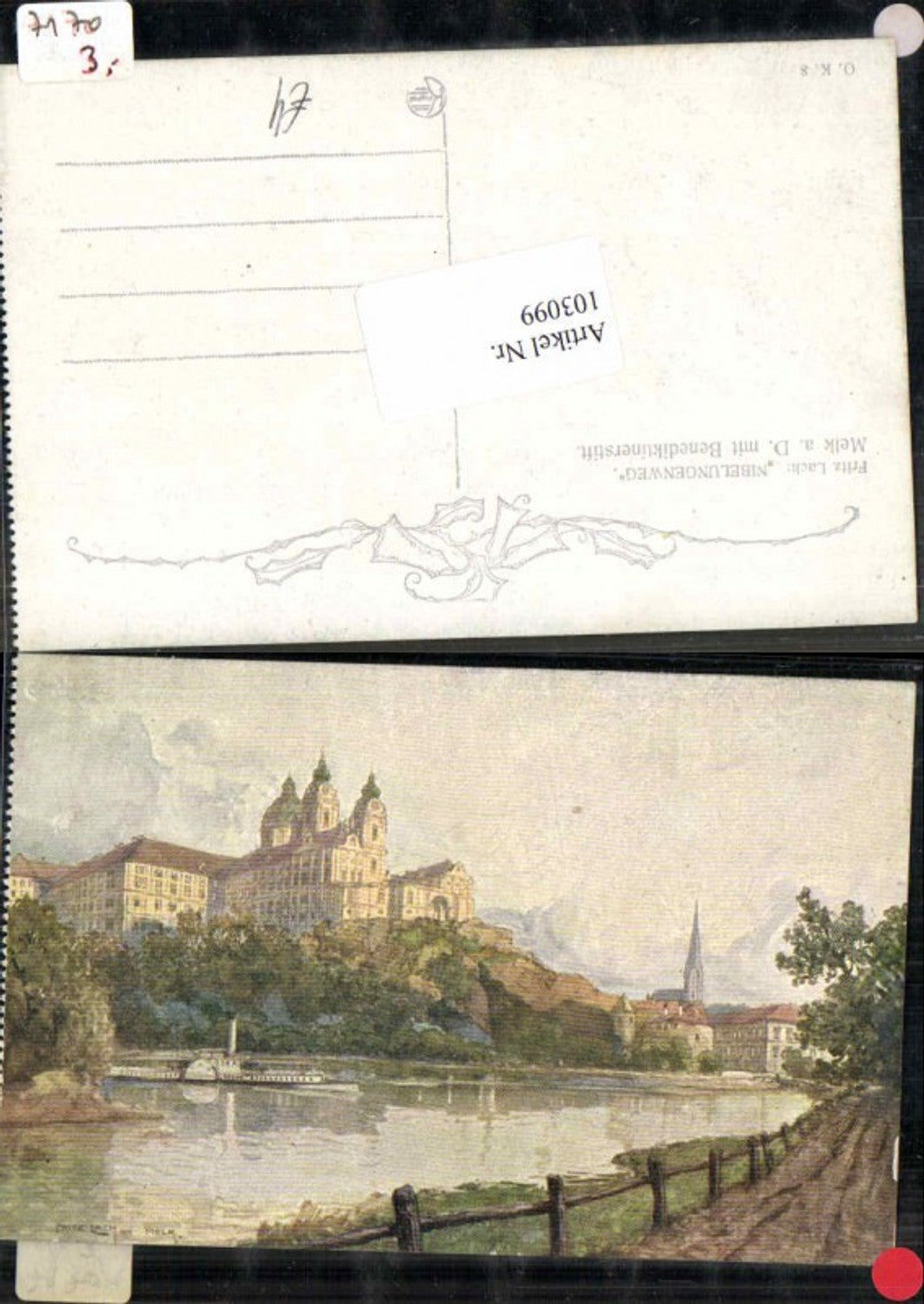 103099, Fritz Lach Melk on the Danube Wachau
