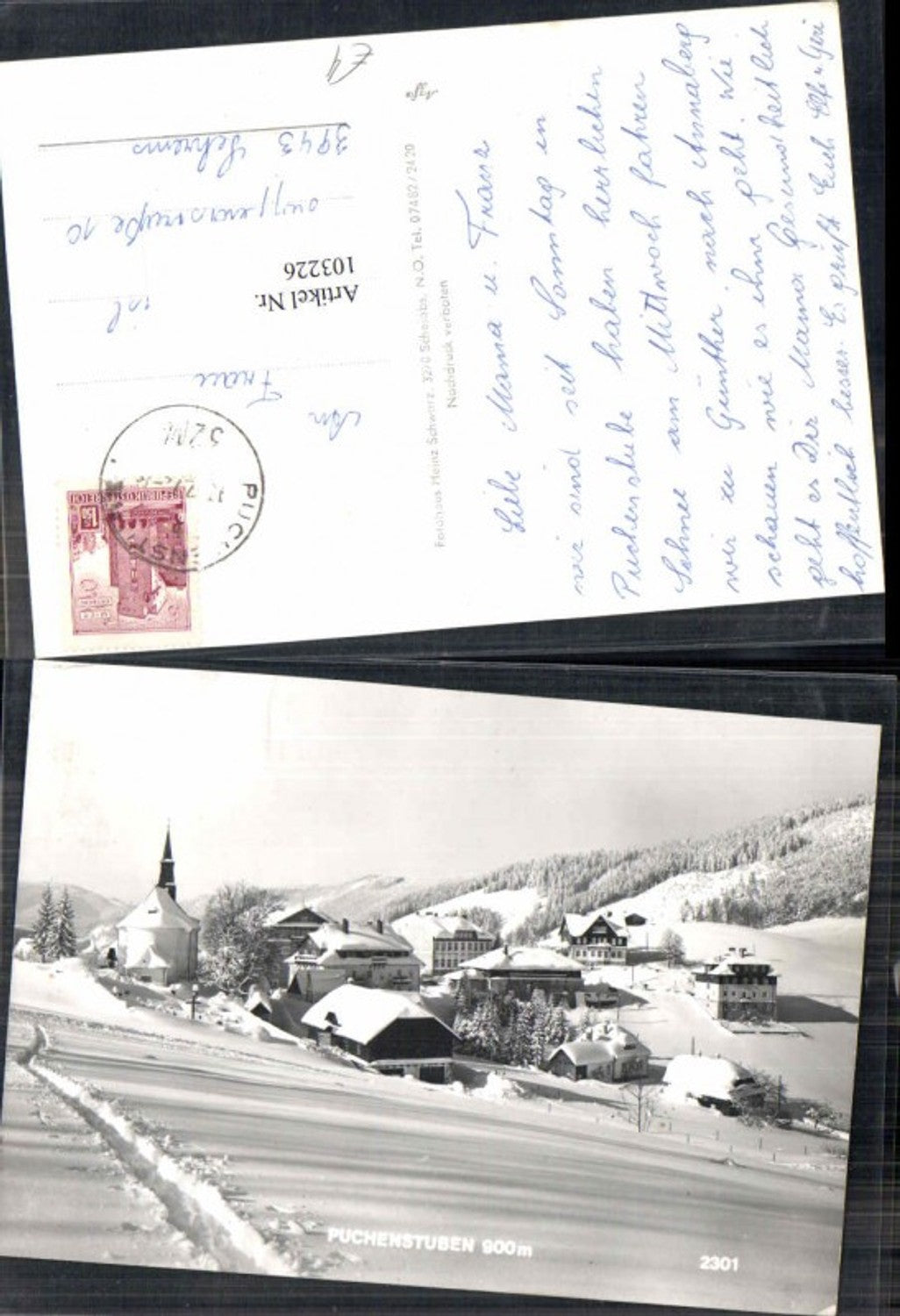 103226,Puchenstuben Bez. Scheibbs