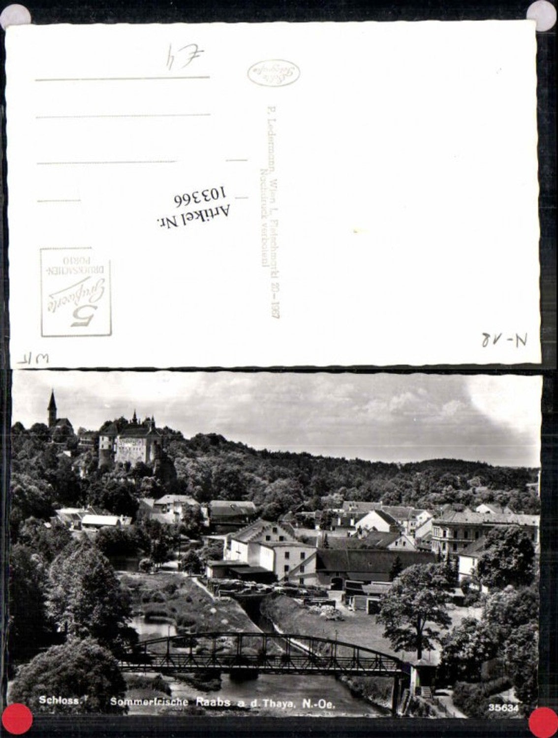 103366,Raabs a.d. Thaya Ortsansicht