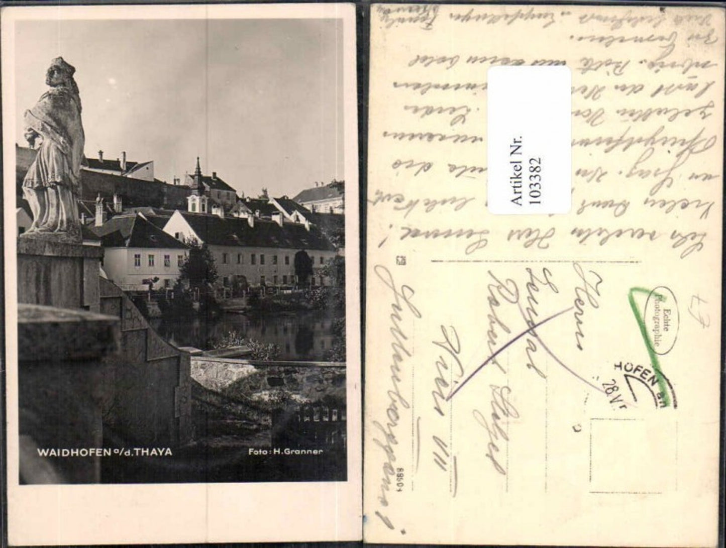 103382,Waidhofen a.d. Thaya pub Foto Granner