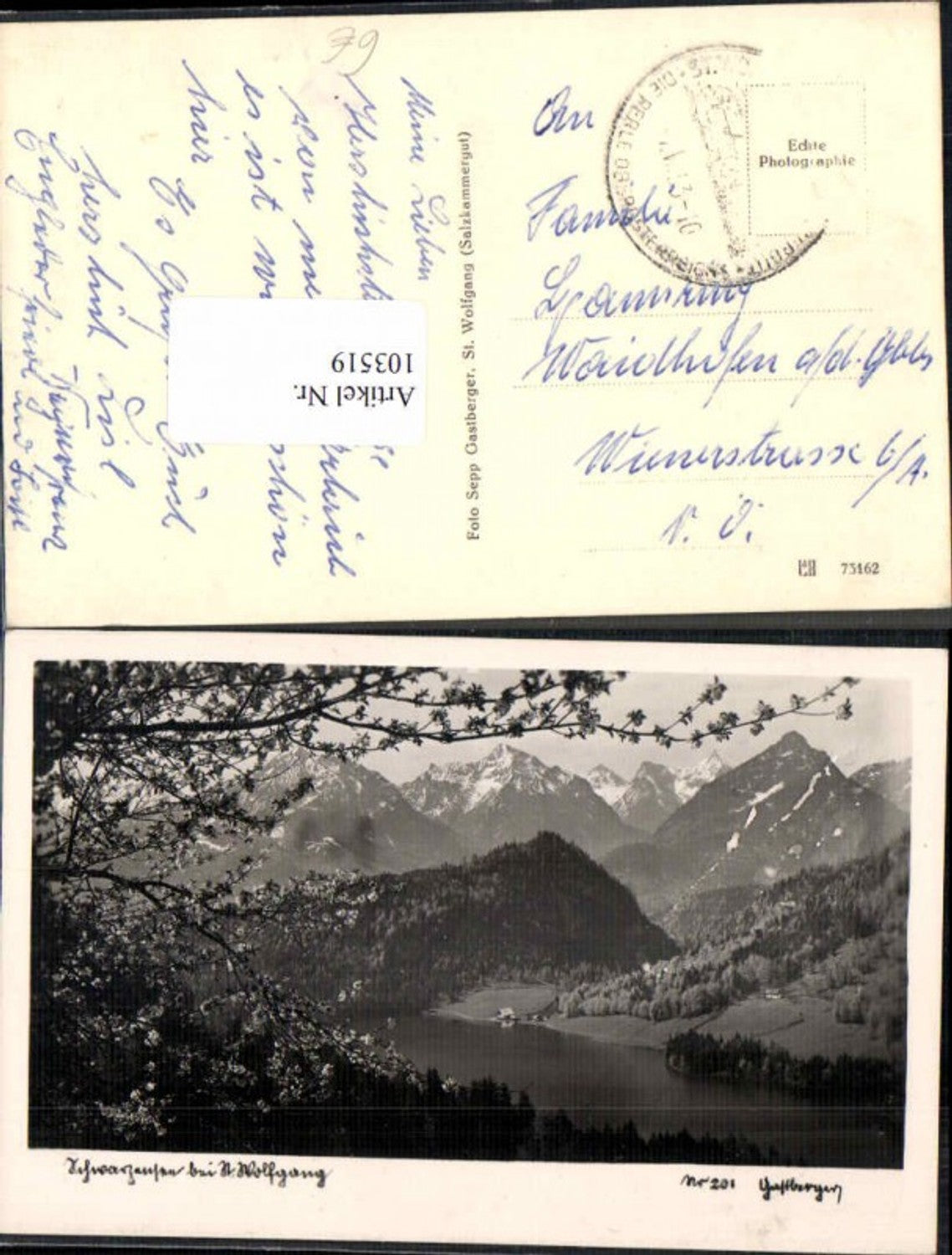 103519,Schwarzsee bei St Wolfgang pub Gastberger Nr 207