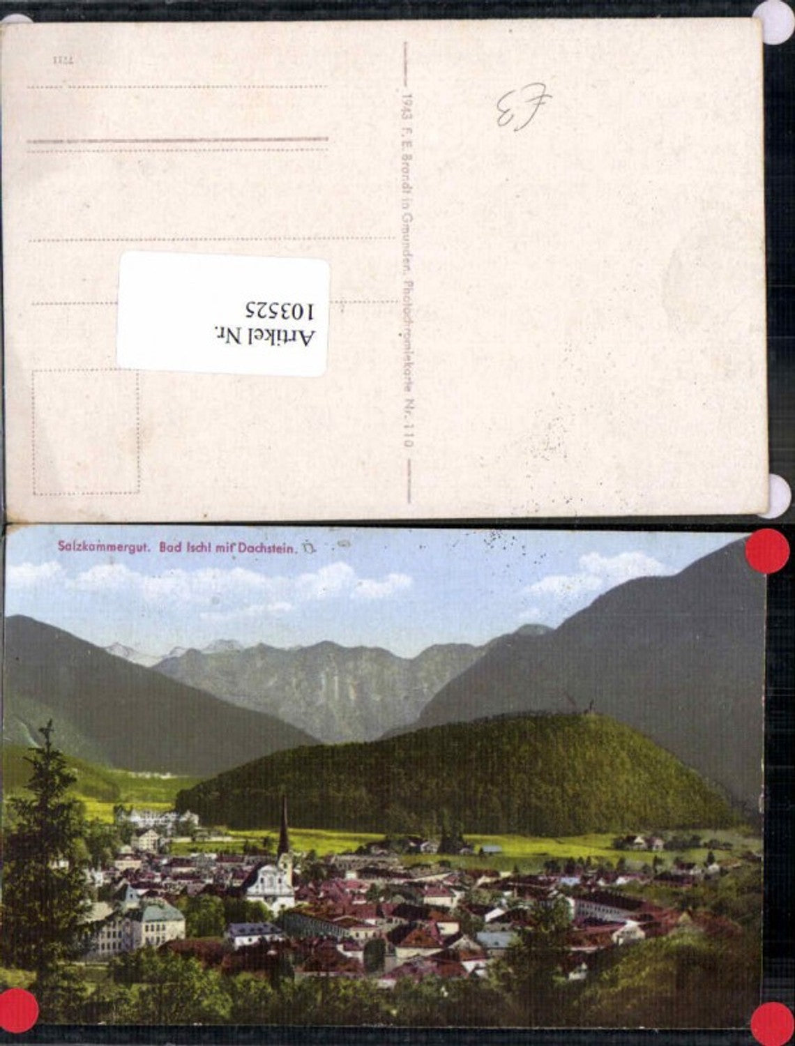 103525,Bad Ischl m. Dachstein pub Brandt 110