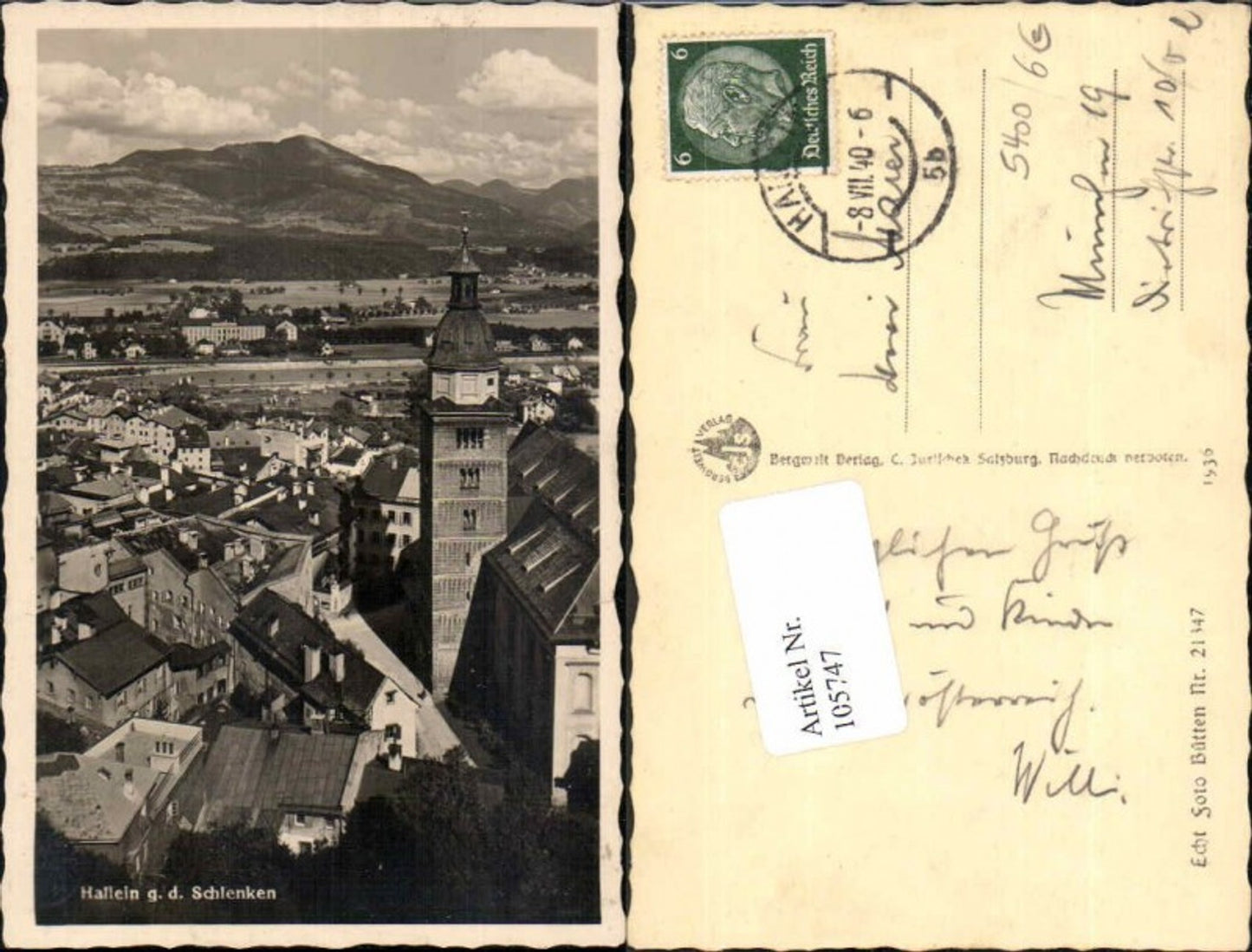 105747,Hallein g.d. Schlenken