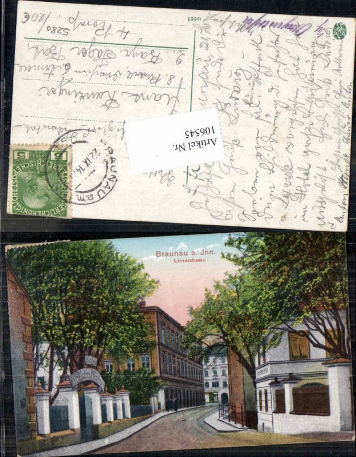 106545,Braunau am Inn Linzerstrasse RAR 1914