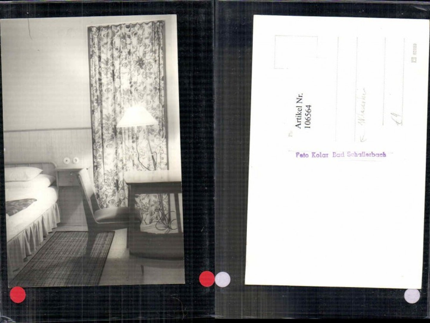 106564, Gallspach Heim Wlasak Wlasakheim Interior Room RARE