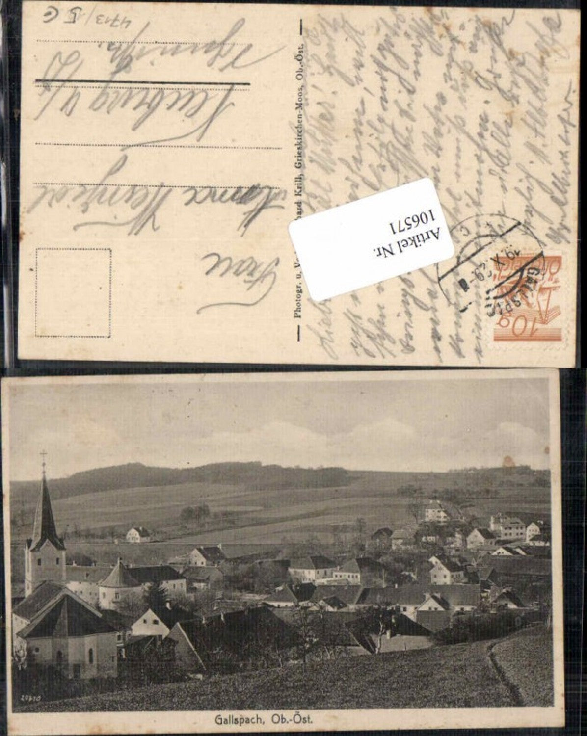 106571, Gallspach Total view from the location
