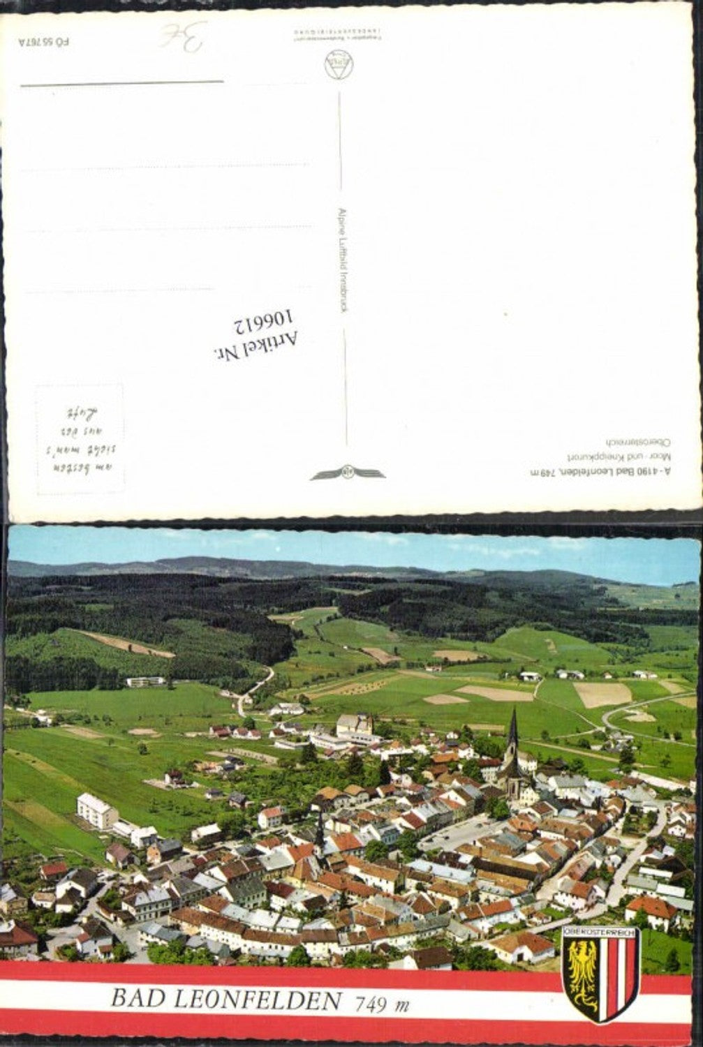 106612,Alpine Fliegeraufnahme Bad Leonfelden