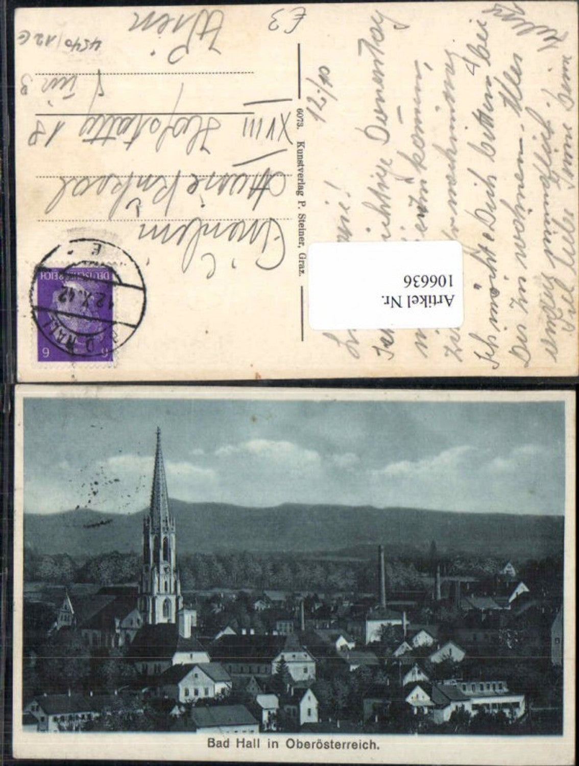 106636,Bad Hall bei Steyr Kirche Häuser