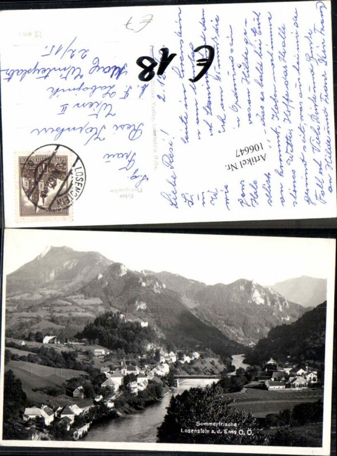 106647,Losenstein a.d. Enns Ortsansicht