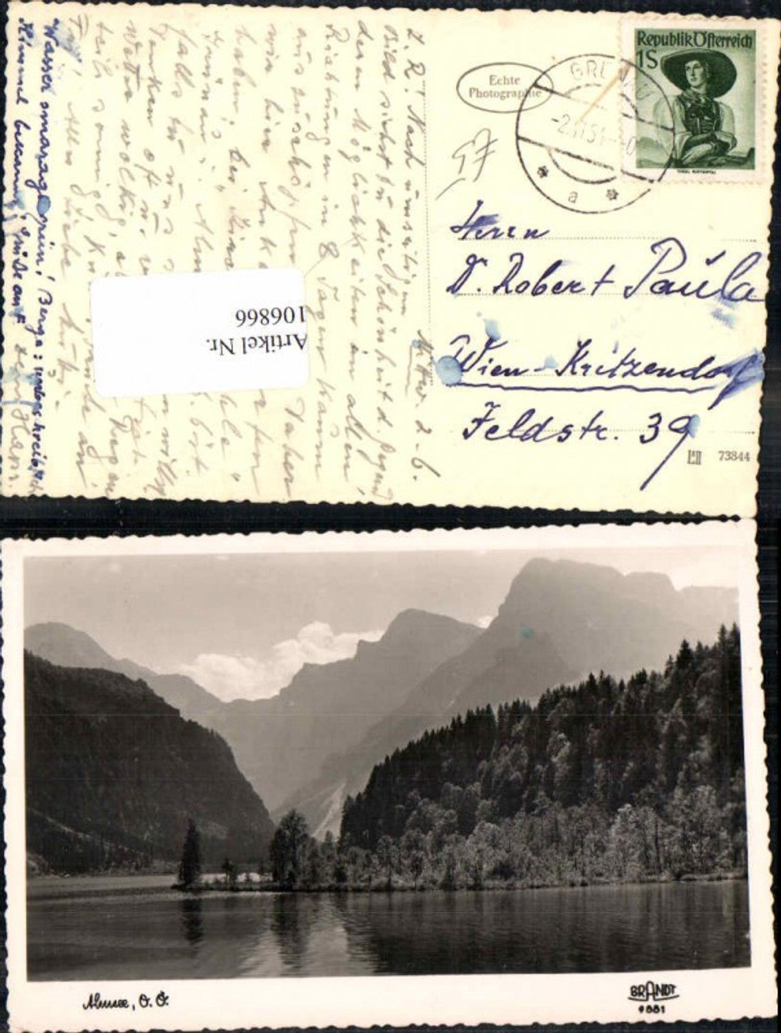 106866,Almsee bei Grünau im Almtal pub Brandt 9881