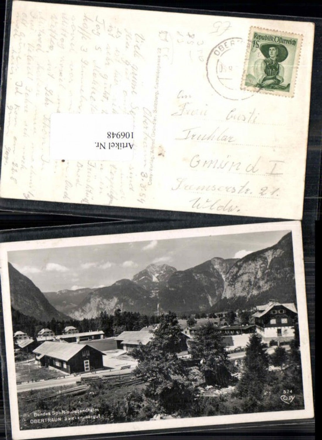 106948,Obertraun Jugendheim pub Cosy 574