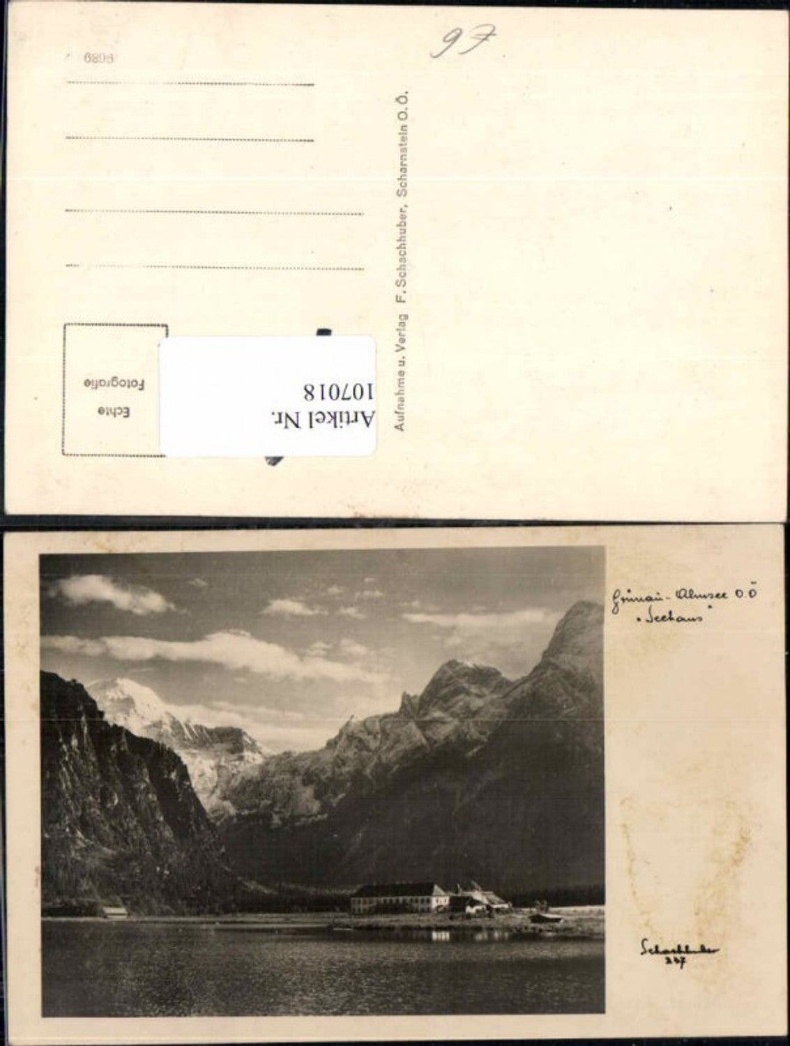 107018,Grünau im Almtal Almsee Gasthaus Seehaus pub Schachhuber 237