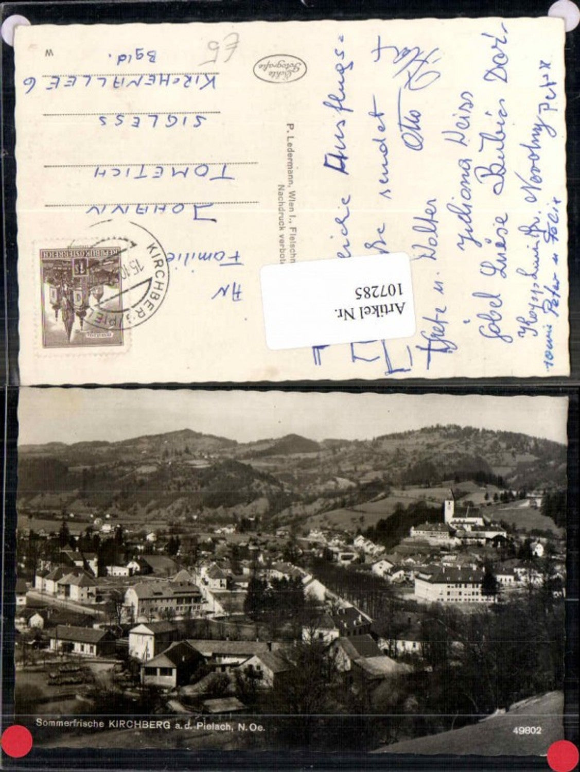 107285,Kirchberg a.d. Pielach 1960