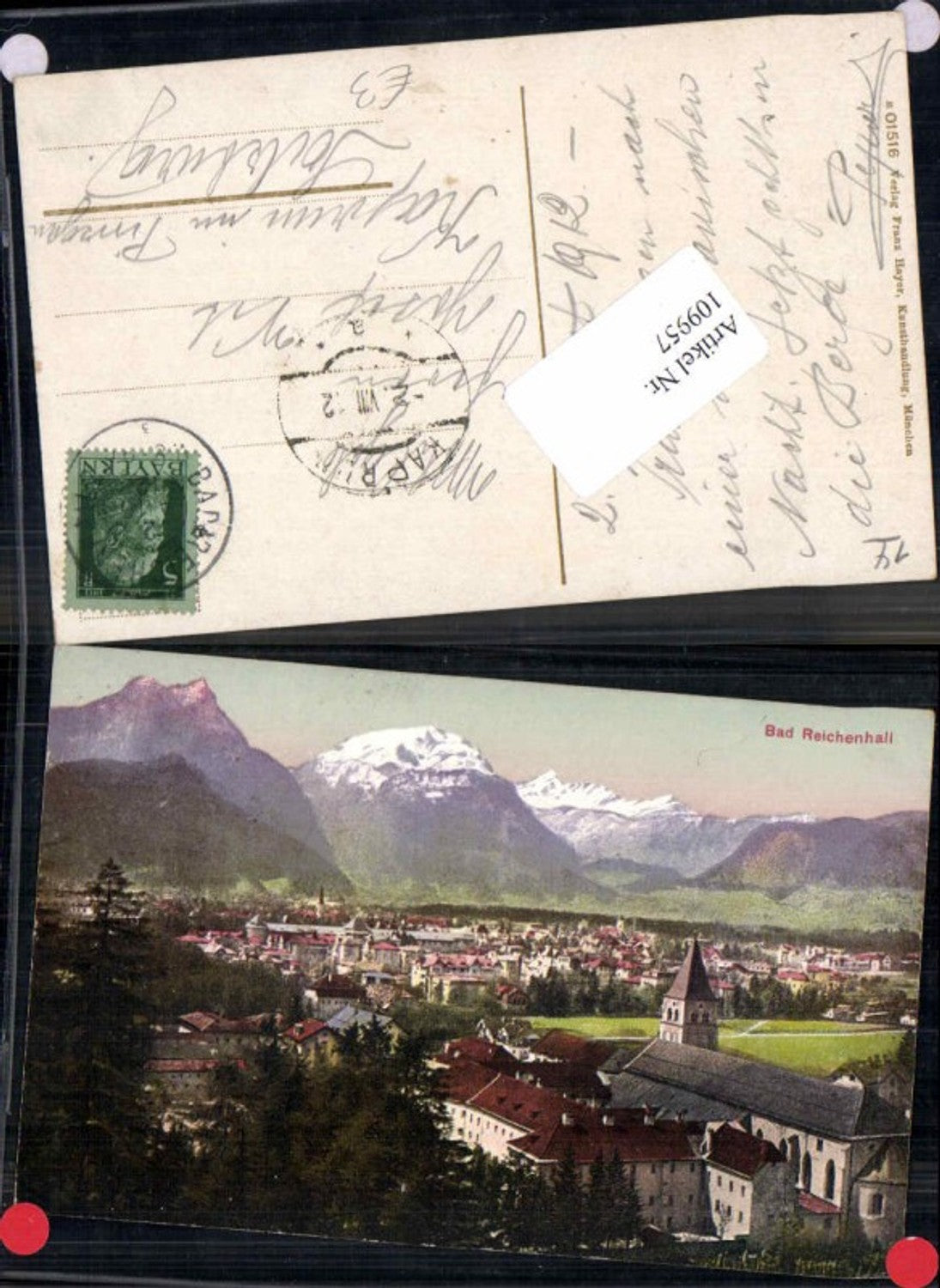 109957,Bad Reichenhall Totale 1920