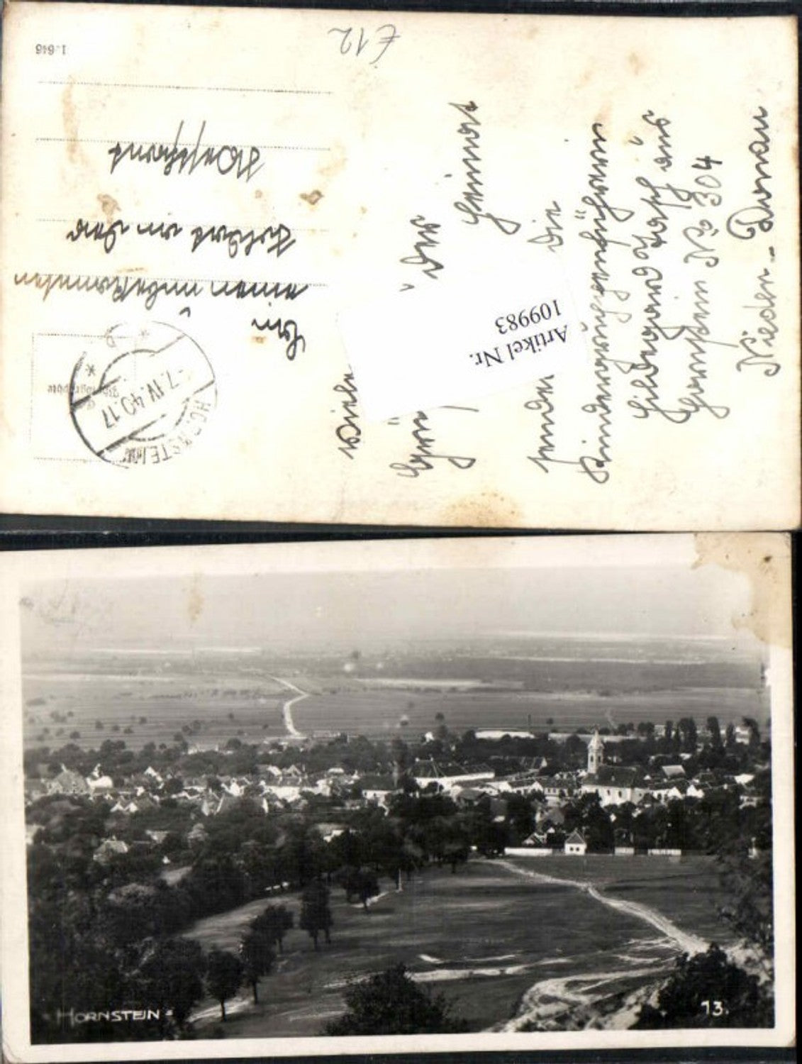 109983,Hornstein bei Eisenstadt 1930