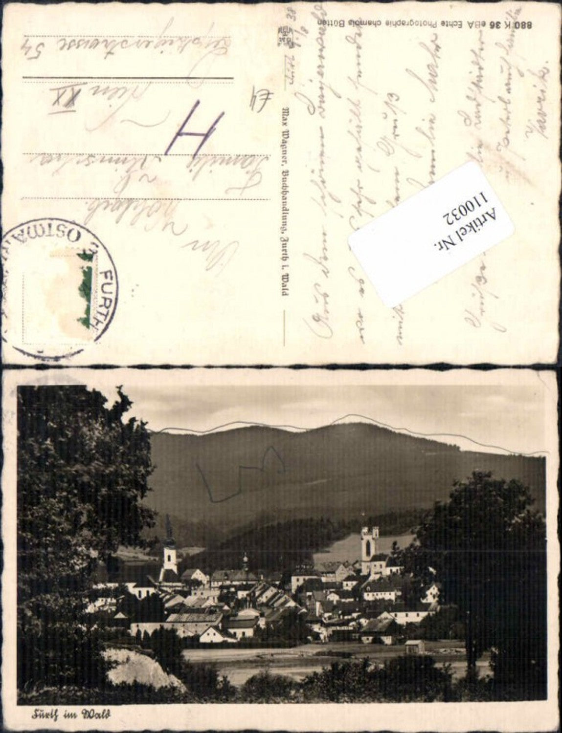 110032, Furth im Wald 1935