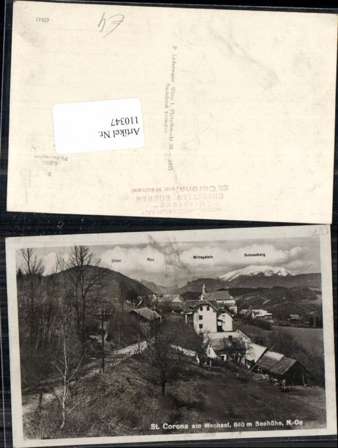 110347,St Corona am wechsel bei Kirchberg