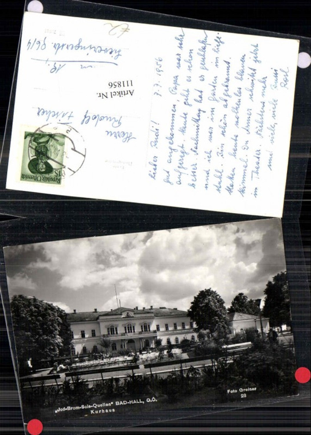 111856,Bad Hall bei Steyr Kurhaus