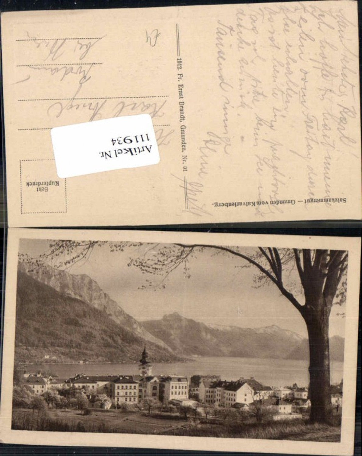 111934,Salzkammergut Gmunden am Traunsee pub Brandt 01